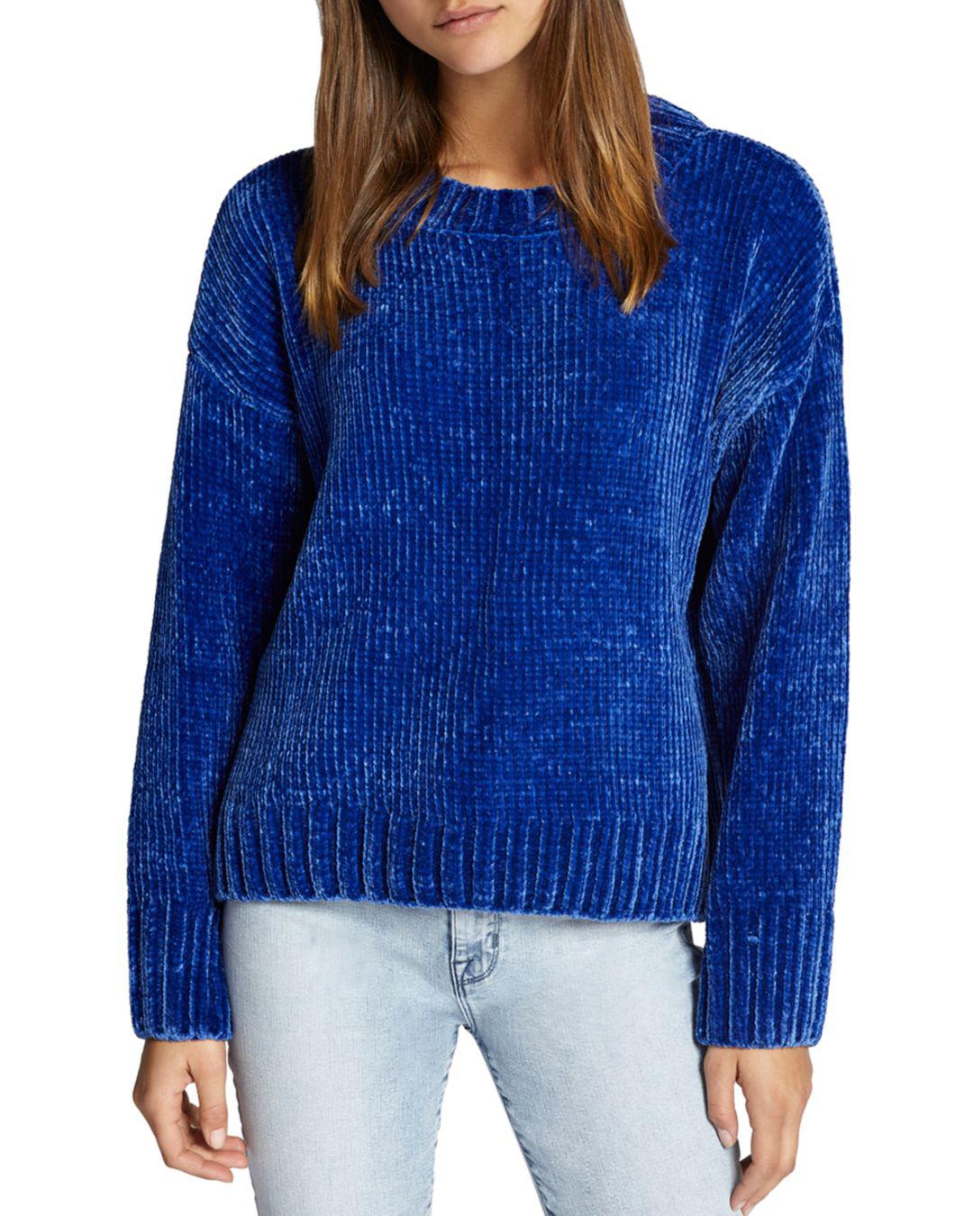 Sanctuary Chenille Sweater in Blue | Lyst