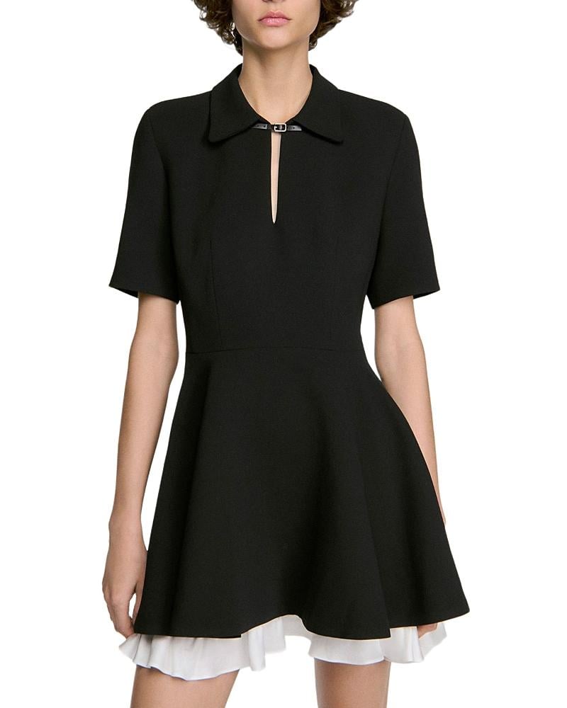 cute work dresses for women Womens Midi Long Sleeve Summer Office Dress Casual Button Blouse Dress Slim Fit Spring Fashion Clothes Black : Clothing, Shoes & Jewelry definitely flattering to you swatches-makaia-balconette-mini-dress SOVERE Haven Dress in Color:J-white