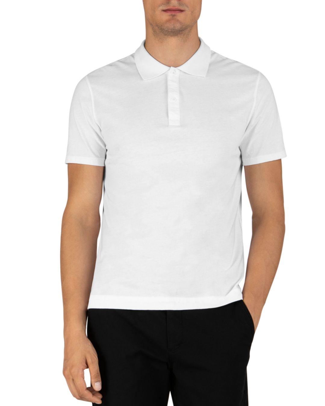 ATM Cotton Atm Anthony Thomas Melilo Classic Fit Polo Shirt in White ...