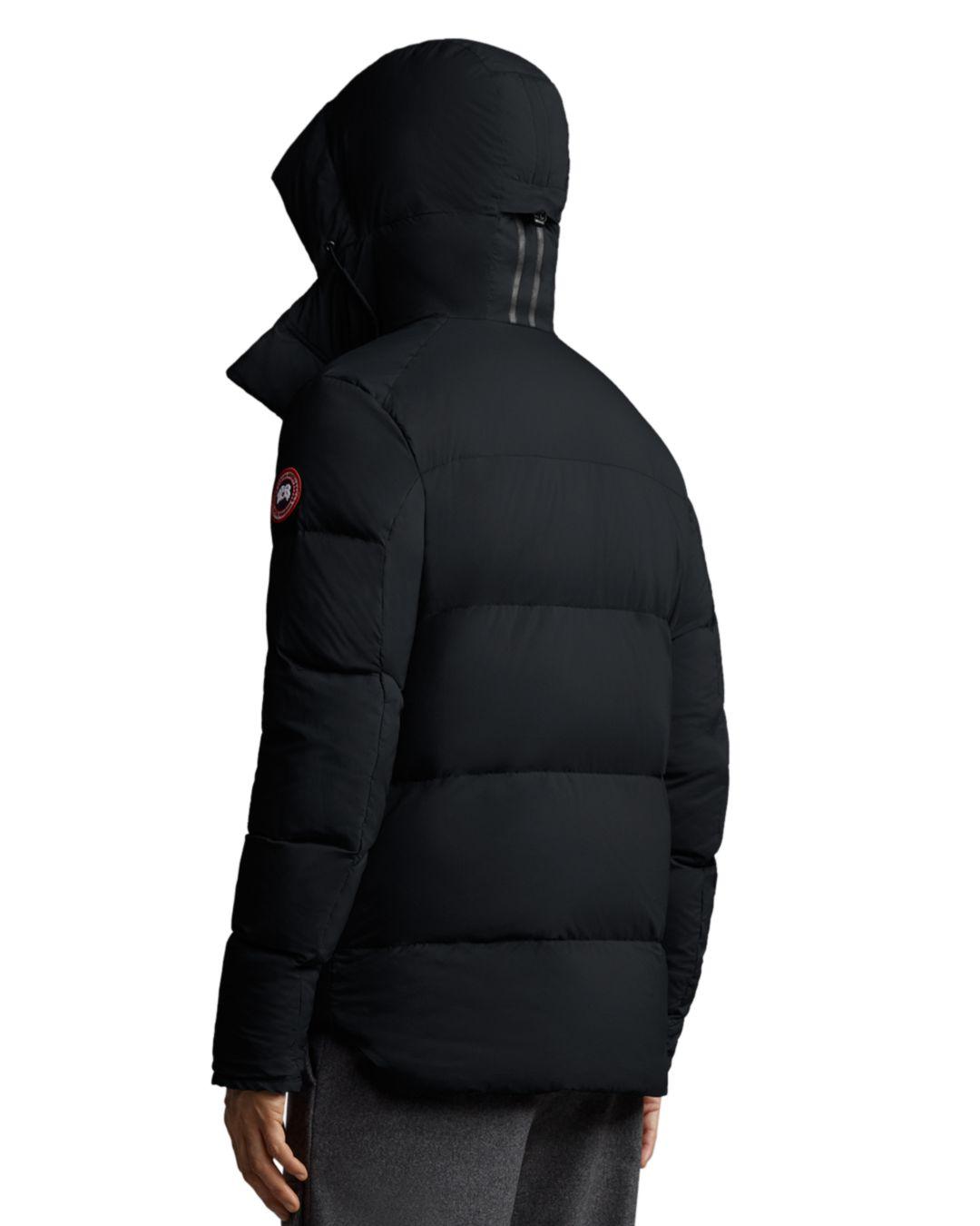 black canada goose puffer jacket