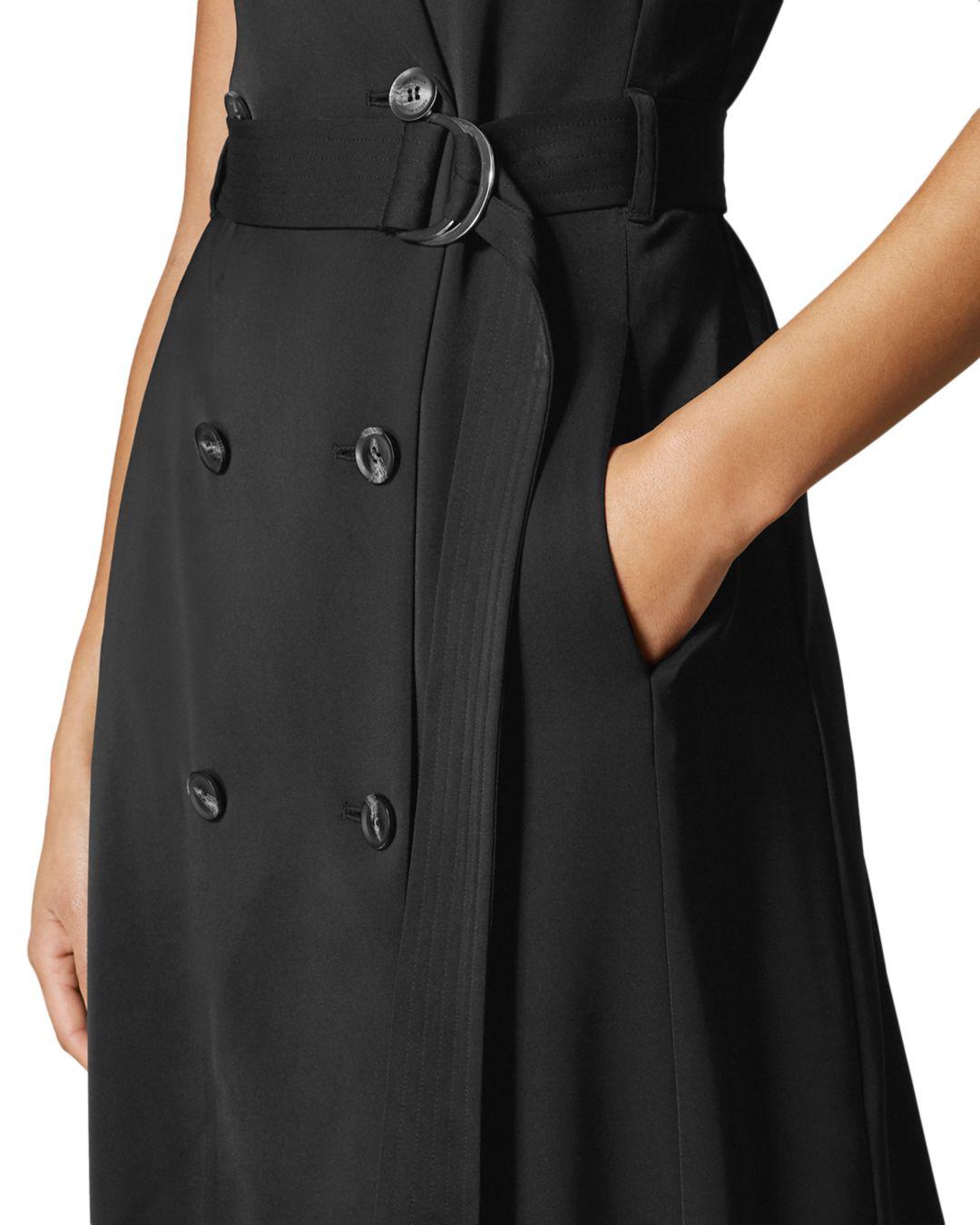 karen millen maxi tuxedo dress