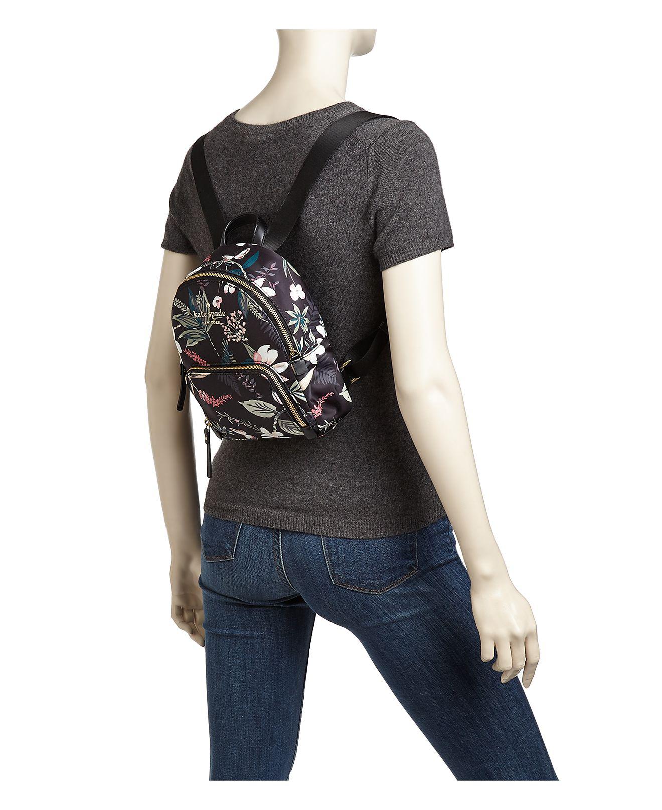 kate spade botanical backpack