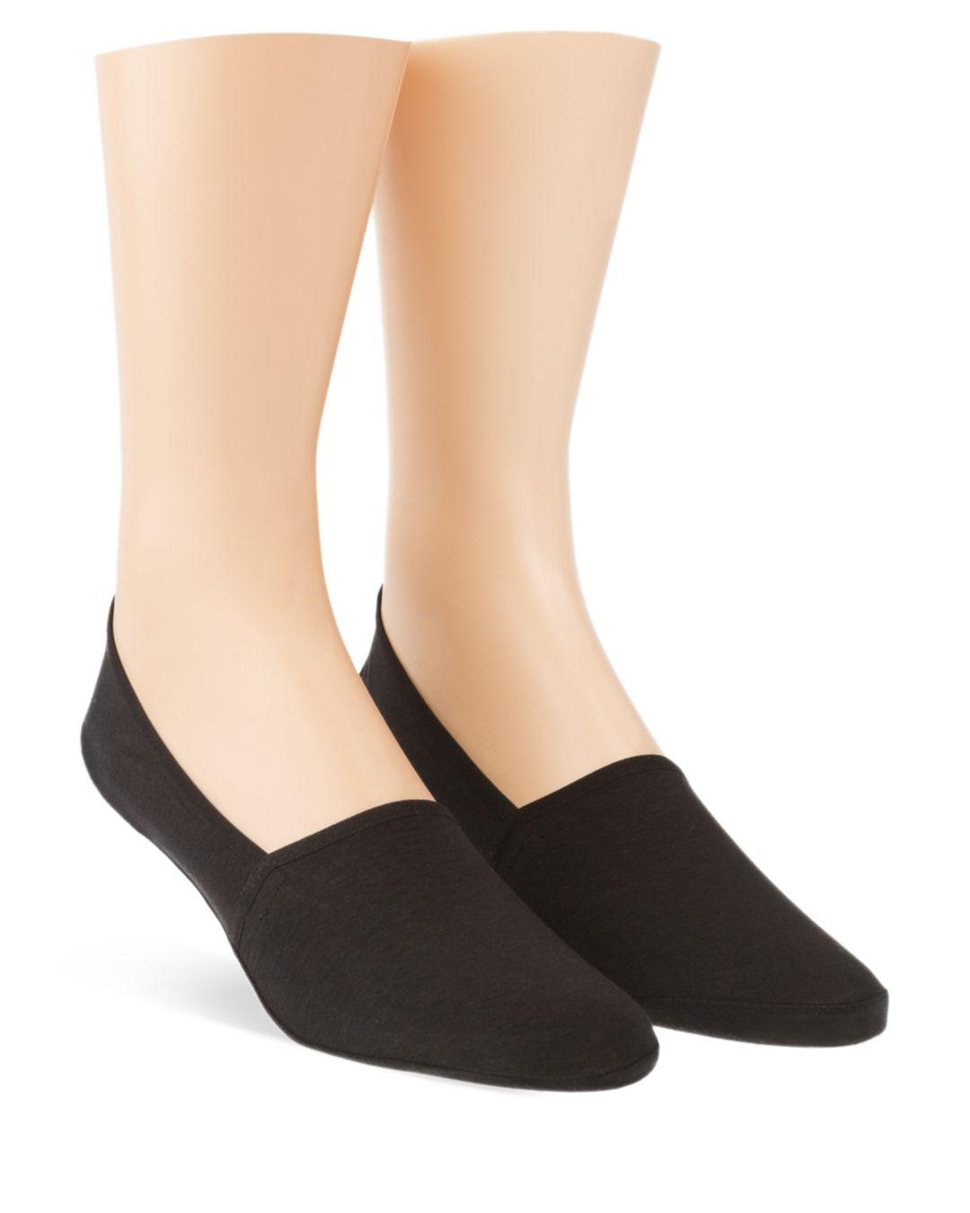 Calvin Klein No Show Liner Socks in Black for Men Lyst