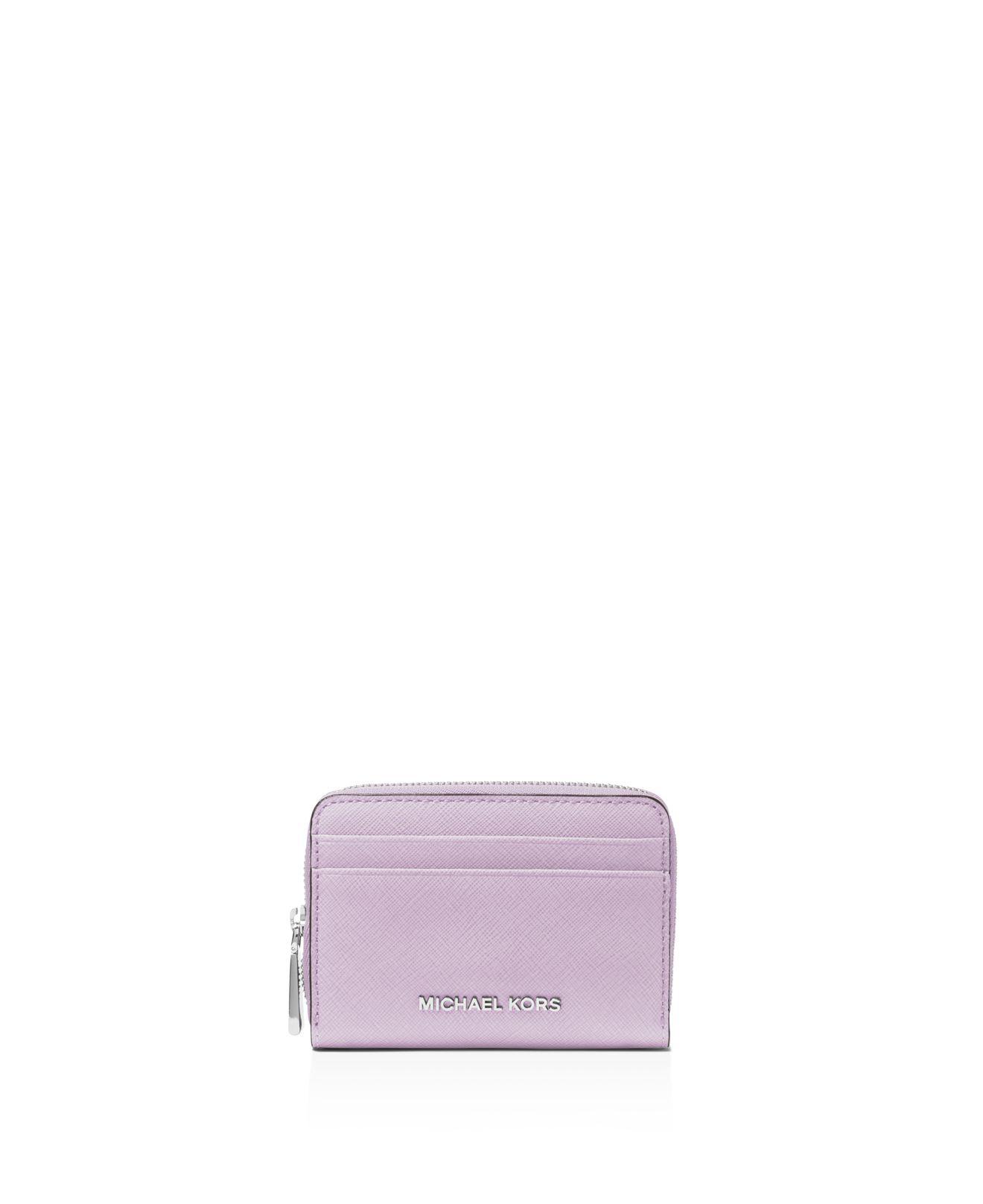 MK purple wallet
