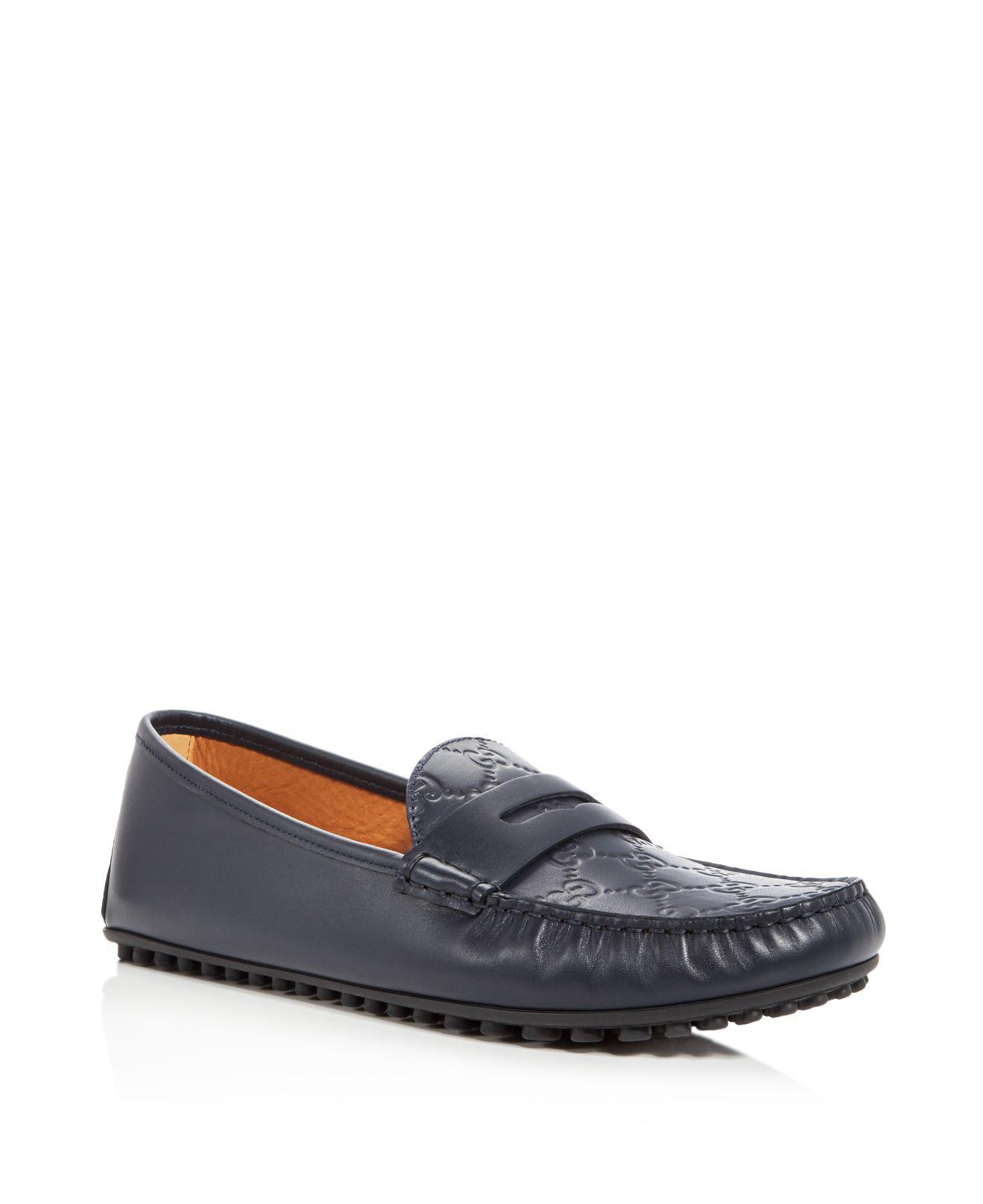 Gucci embossed loafers Clearance