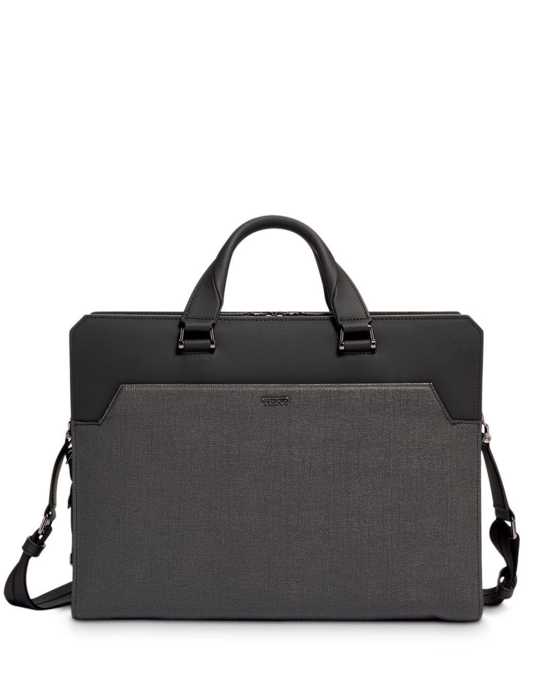 Tumi Ashton Double Zip Briefcase in Gray for Men Lyst