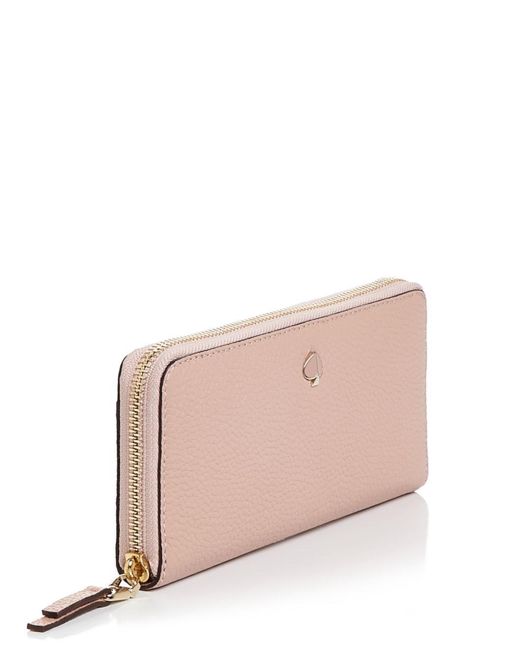 kate spade polly slim continental wallet