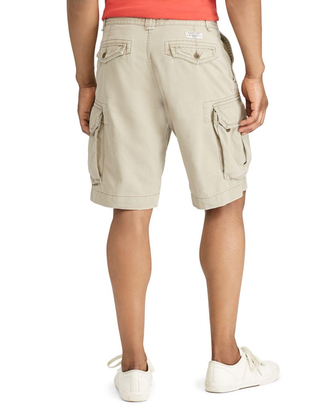 Polo Ralph Lauren Cotton 10.5 - Inch Gellar Classic Cargo Shorts in Brown  for Men - Lyst