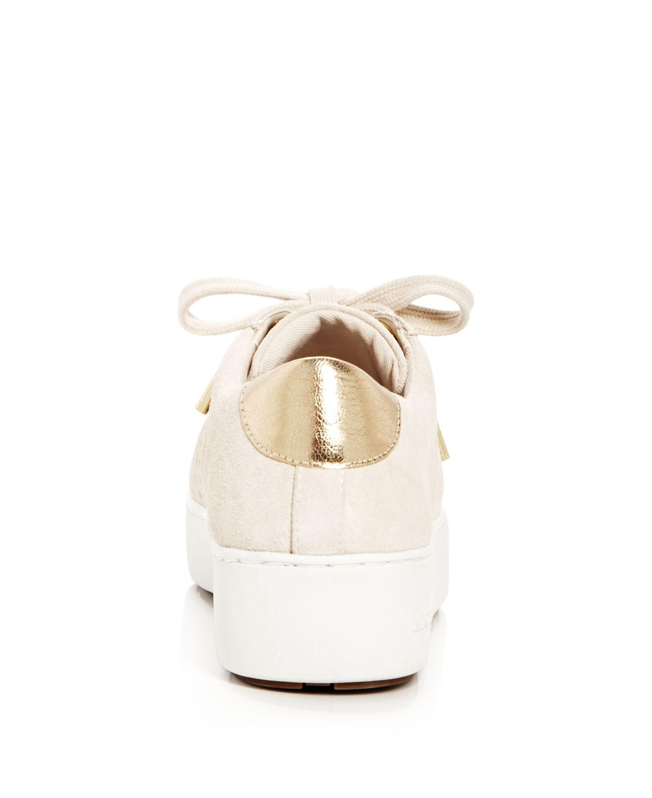 michael kors black platform sneakers