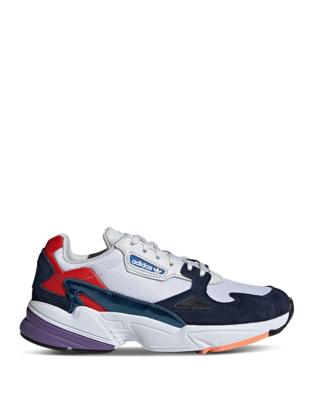 falcon women's colorblock metallic sneakers