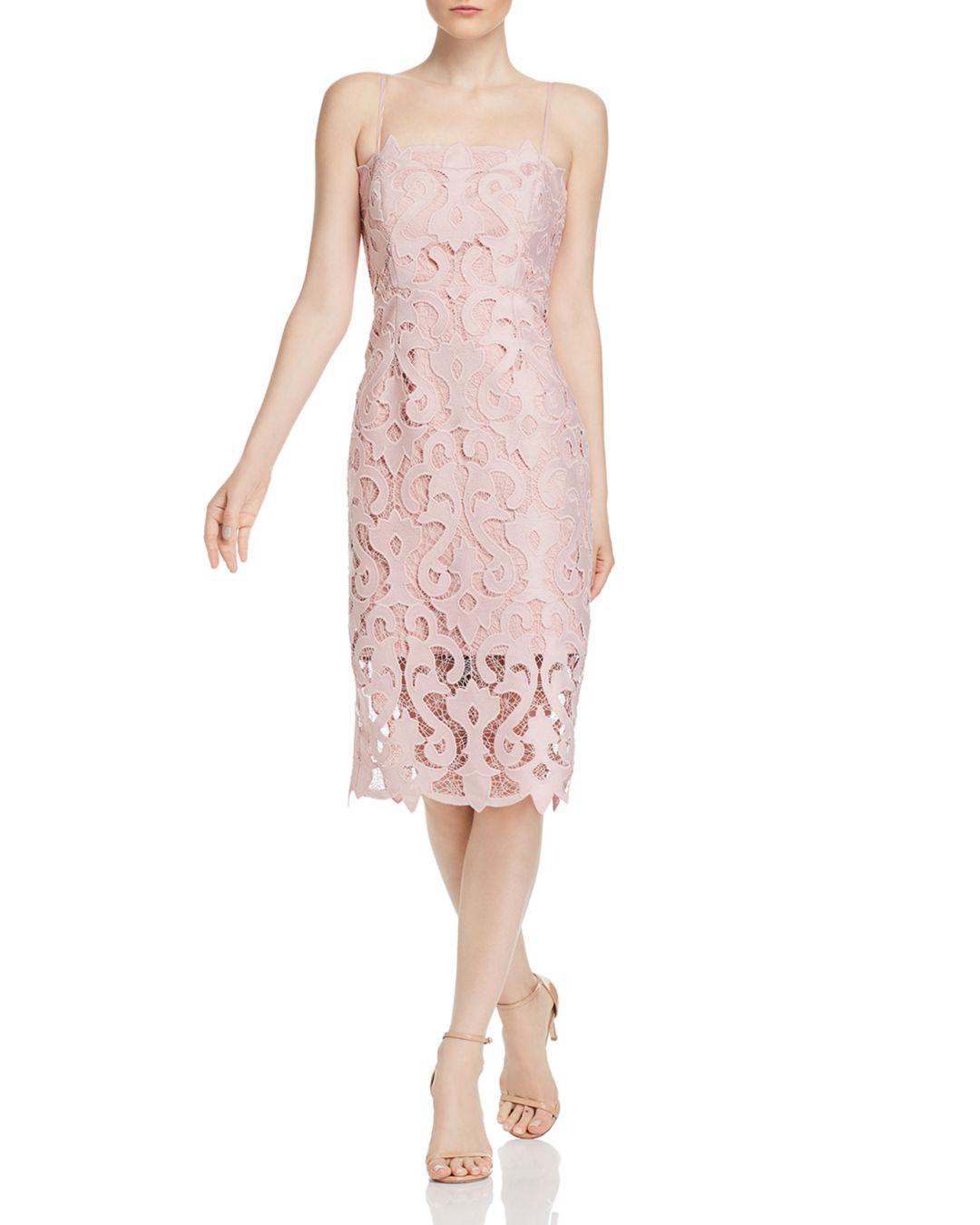 bardot lace sheath