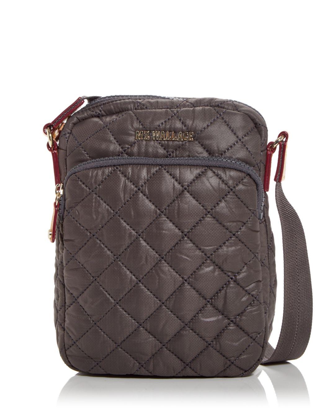MZ Wallace Metro Crossbody in Brown Lyst