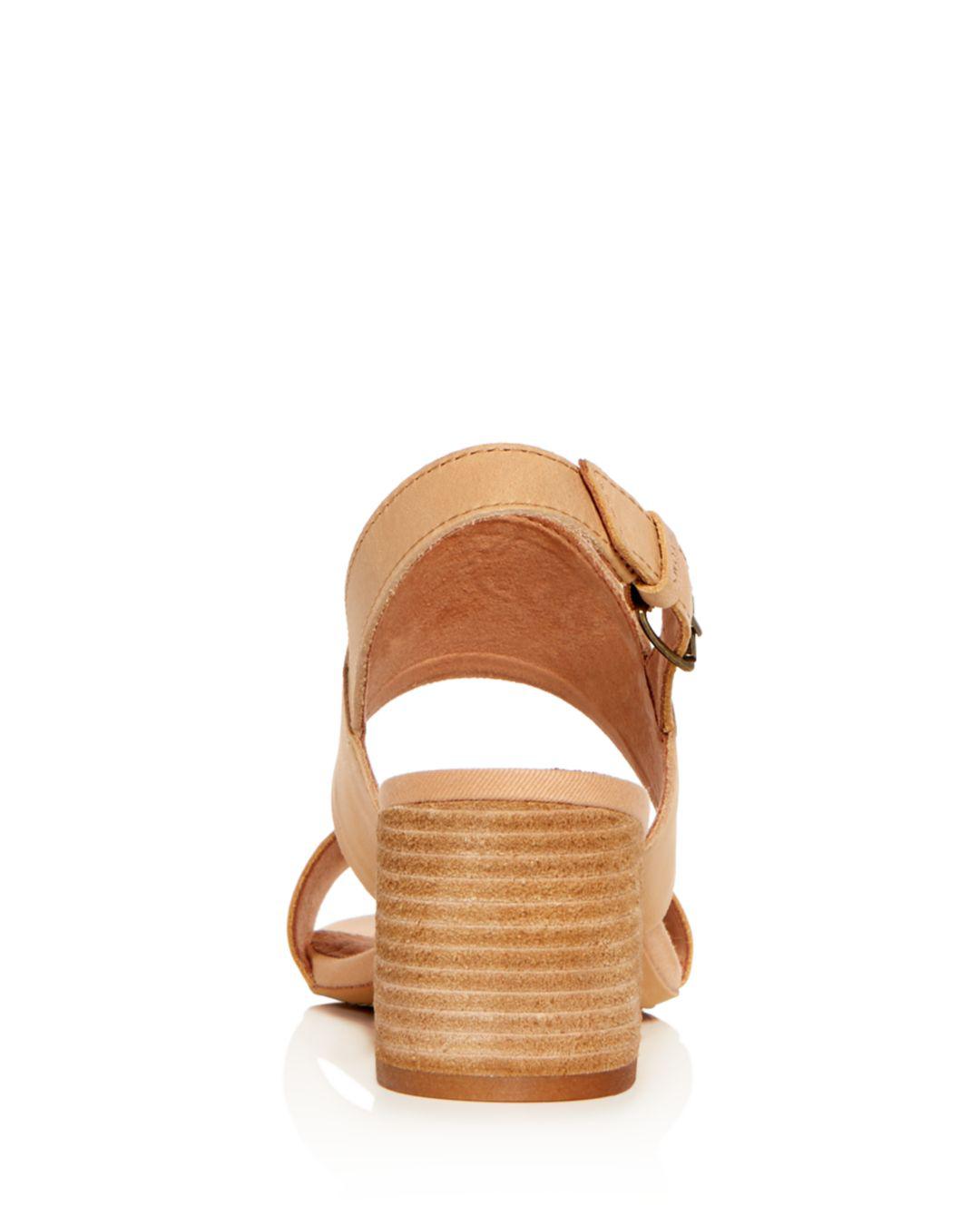 Women's Toms, Poppy Mid Heel Sandals | Peltz Shoes