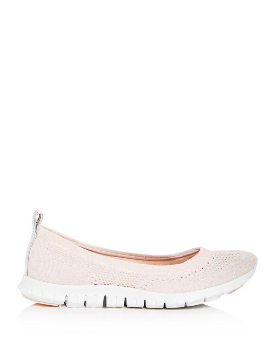 cole haan zerogrand knit ballet