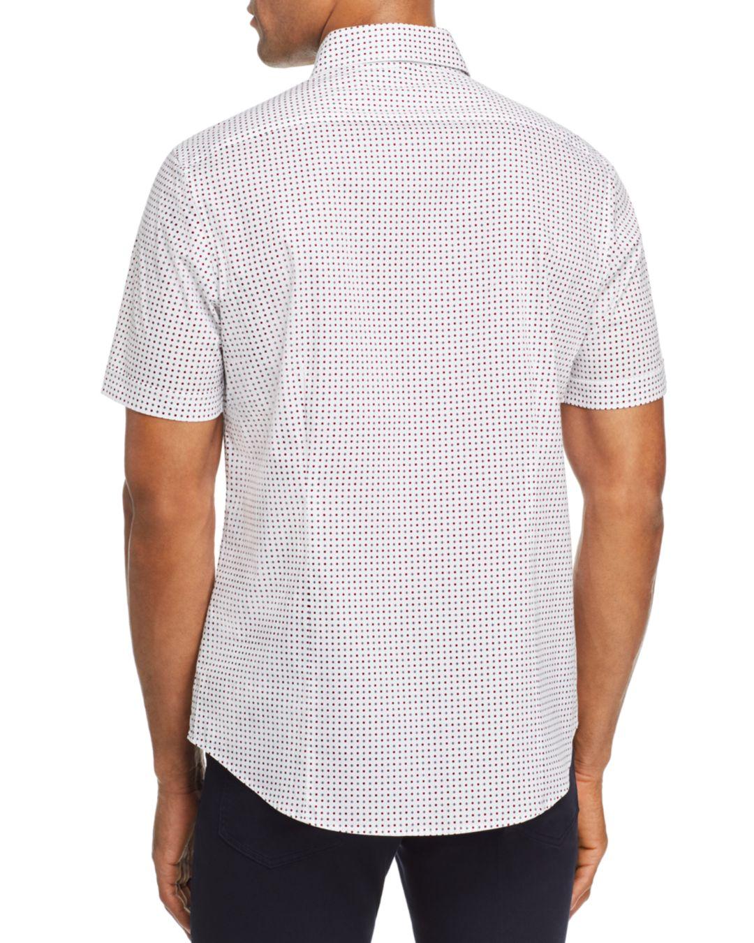 michael kors short sleeve button down