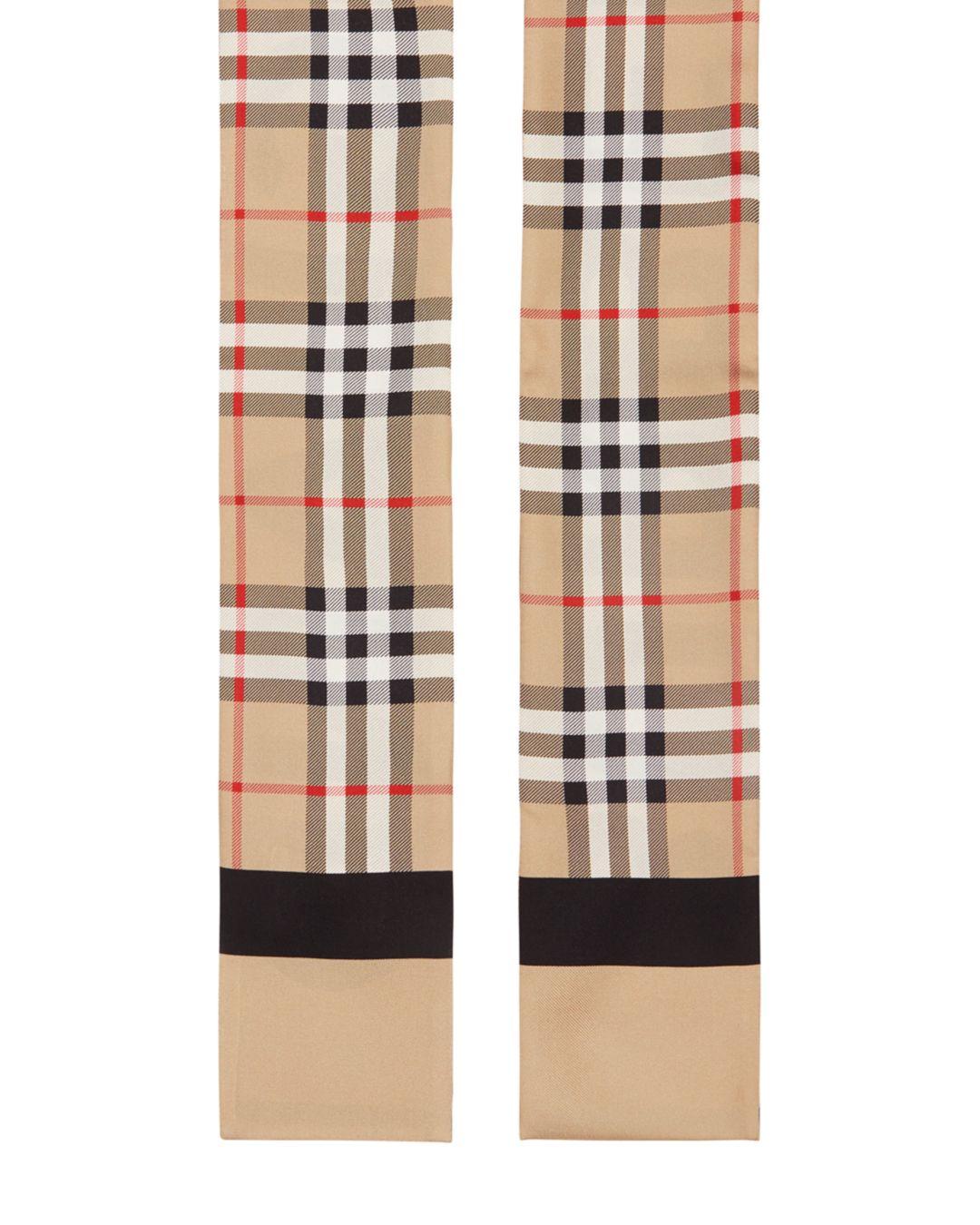 burberry skinny scarf