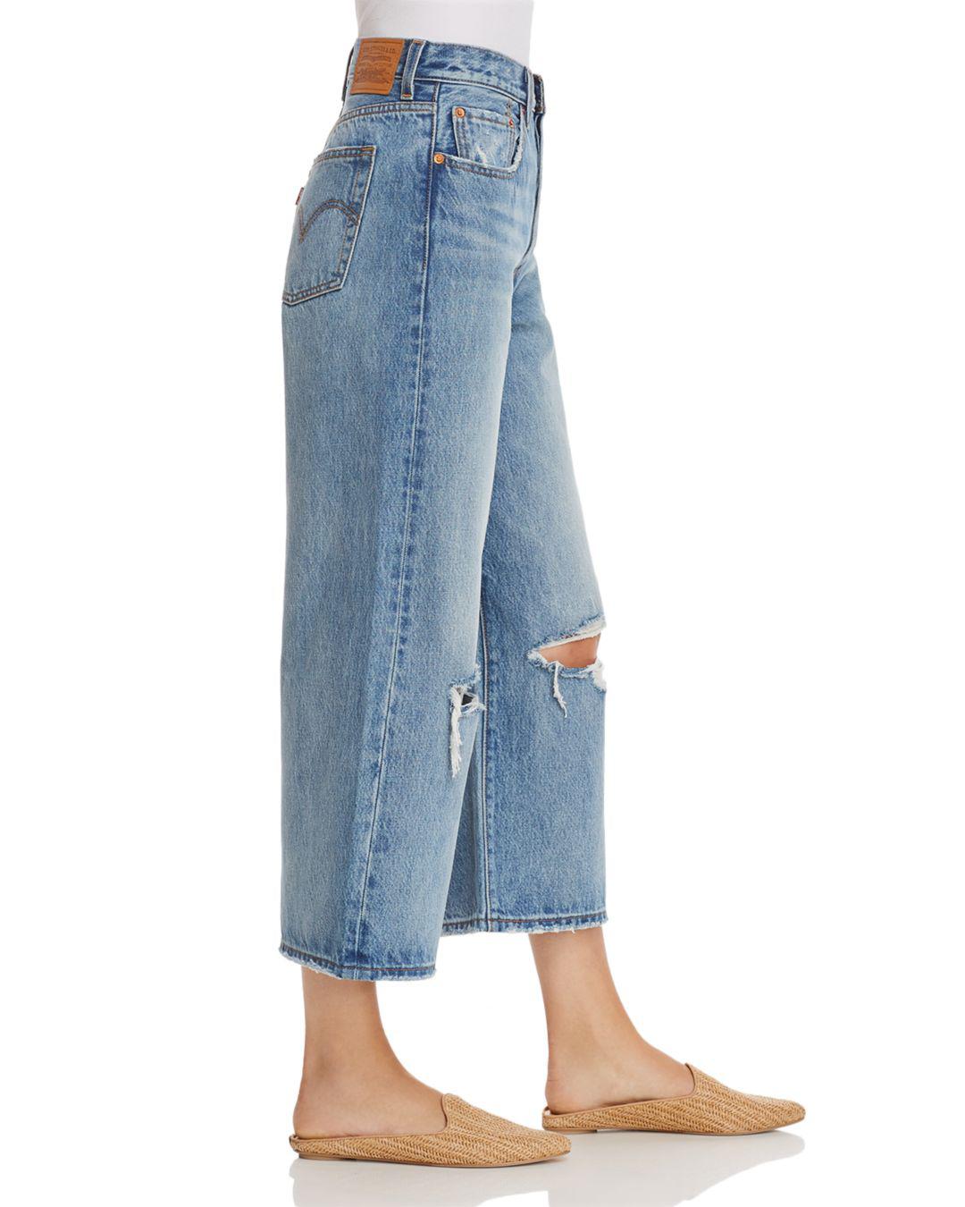 levi's high water wide leg