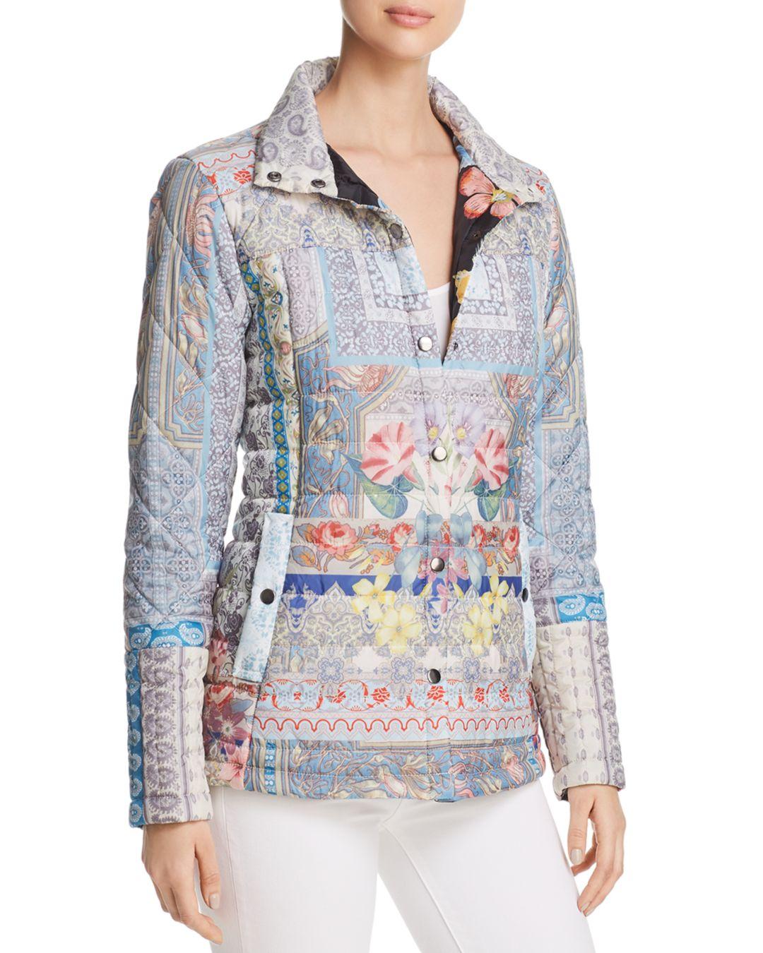 Reversible Printed Puffer Jacket 