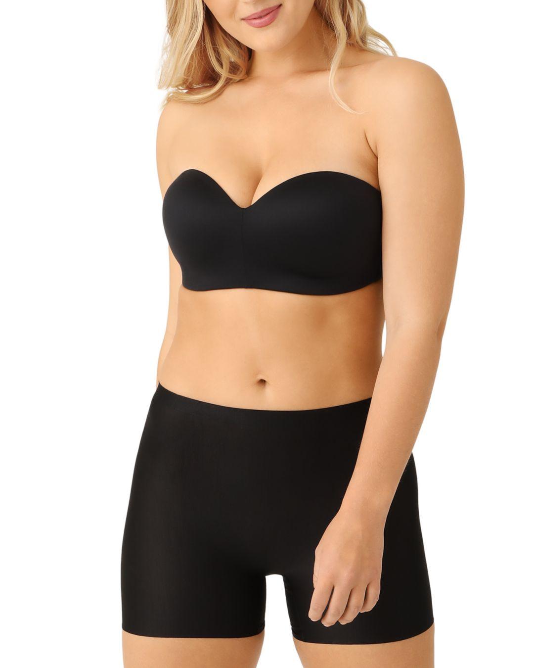 Wacoal Synthetic Staying Power Strapless Wireless Bra in Black - Lyst