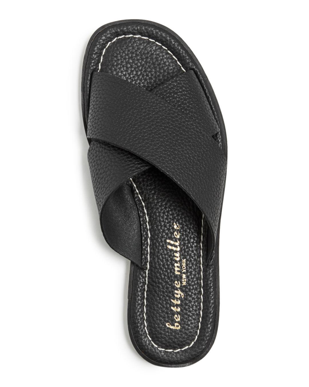 bettye muller keen crisscross slide sandal