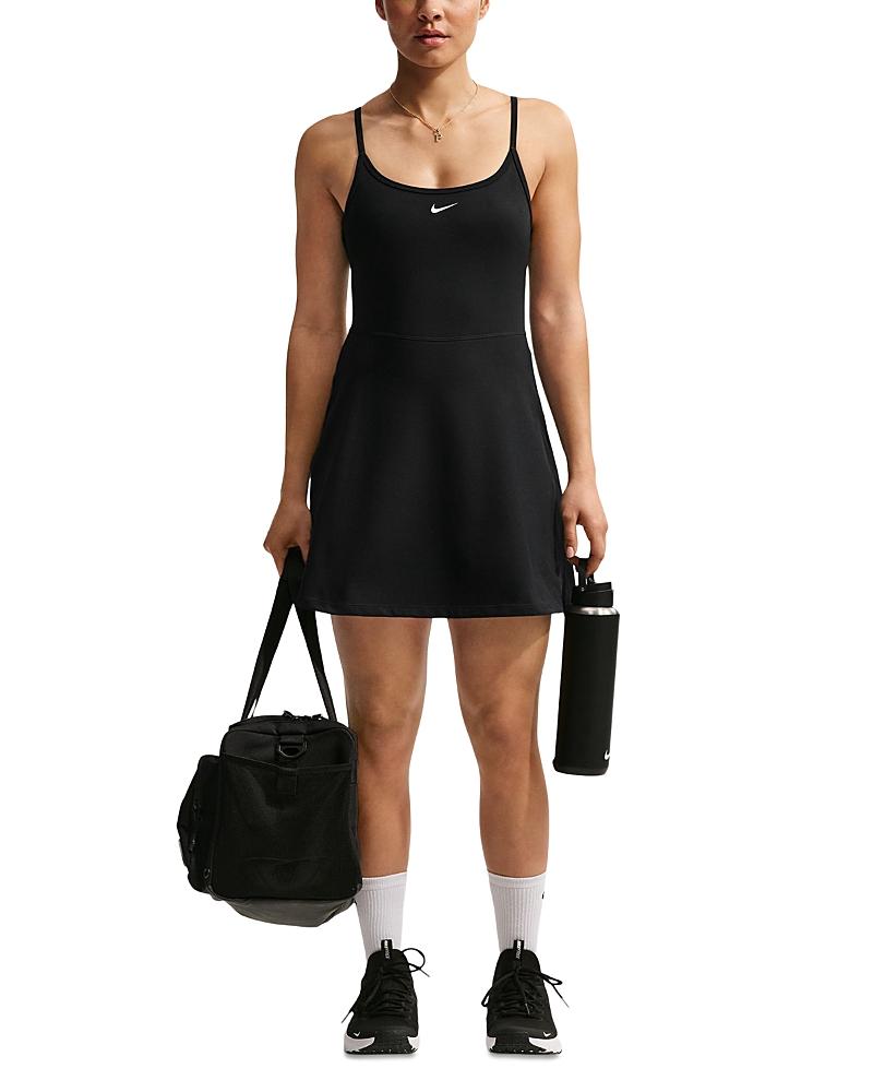black nike tennis dress A Line Sweetheart White Black Chiffon Tiered Long Prom Dresses – luladress main image 1