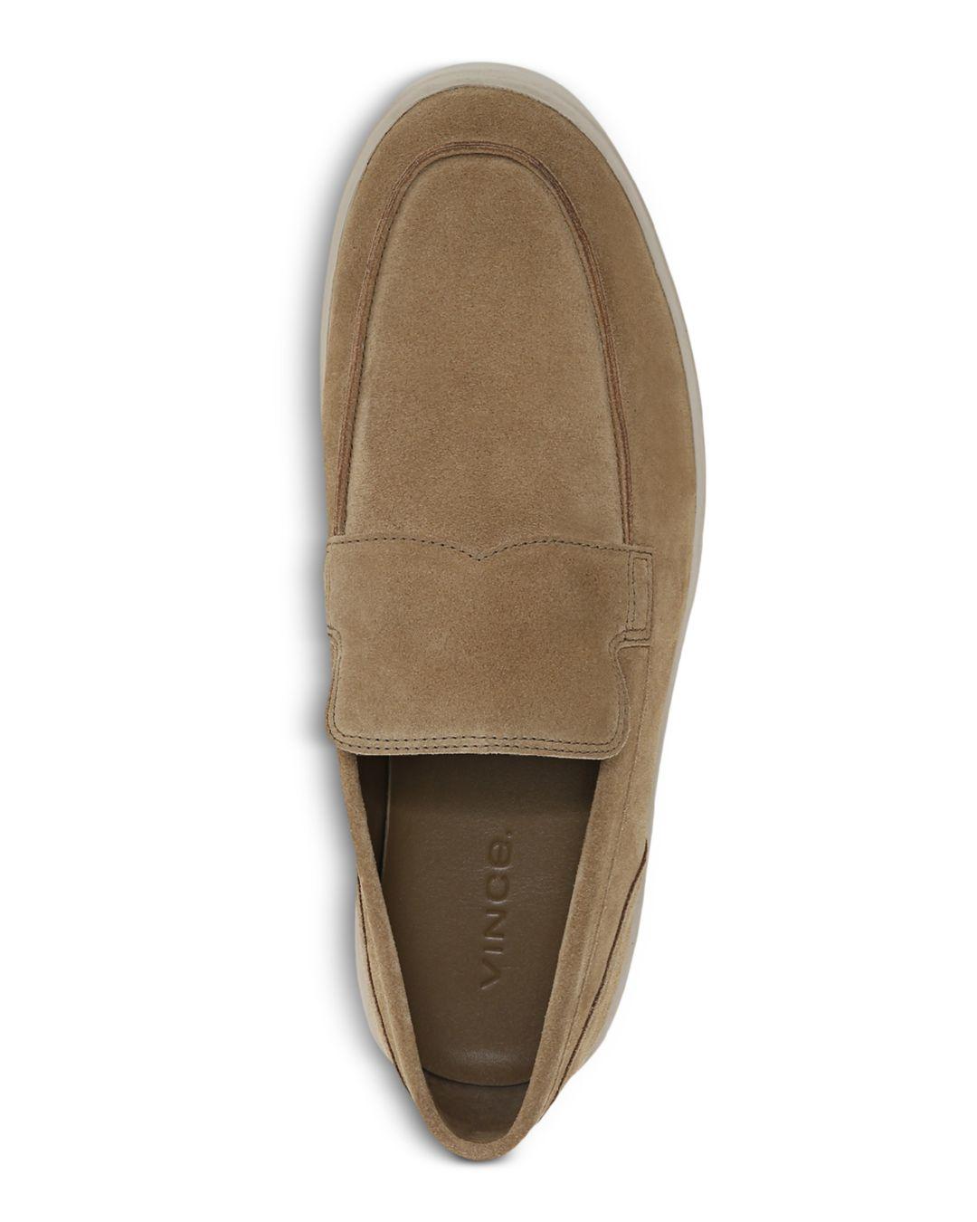 Vince Toren Slip On Loafers in Natural 