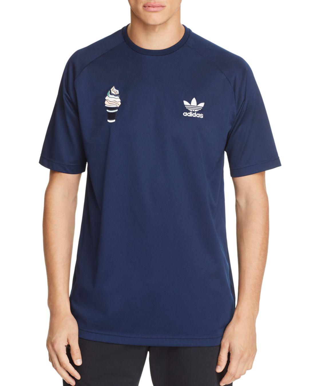 adidas Originals Ice Cream Football Short Sleeve Tee in Navy (Blue) for Men  | Lyst