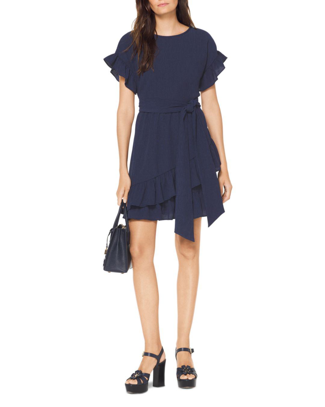 gauze wrap dress
