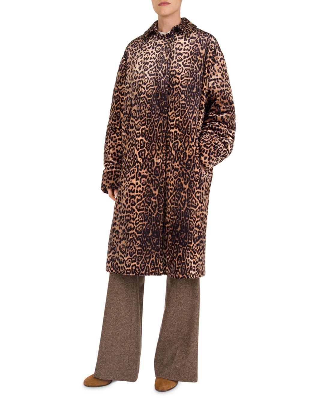 gerard darel leopard print coat