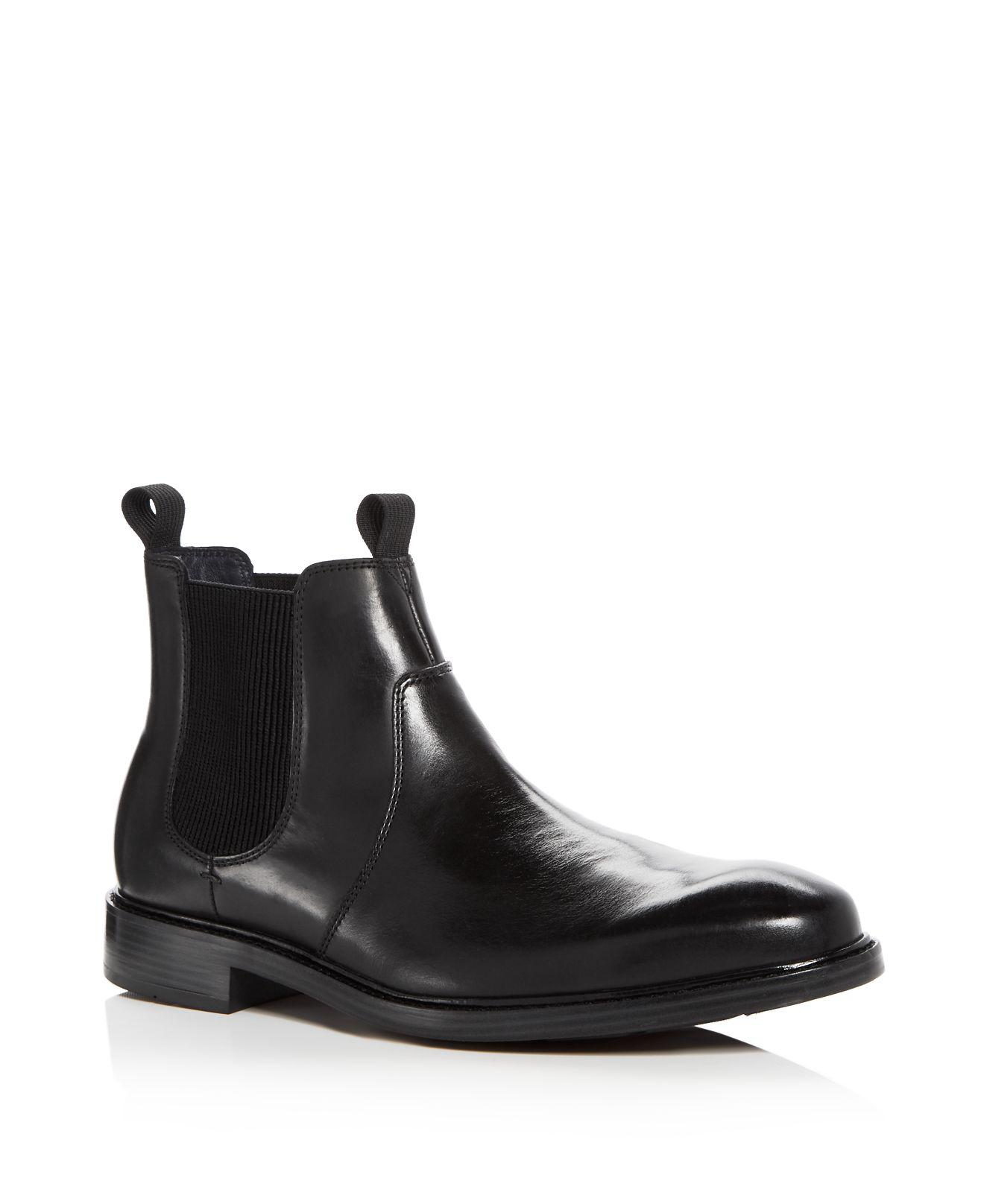 Cole Haan Men's Kennedy Leather Chelsea Boots in Black for Men - Lyst