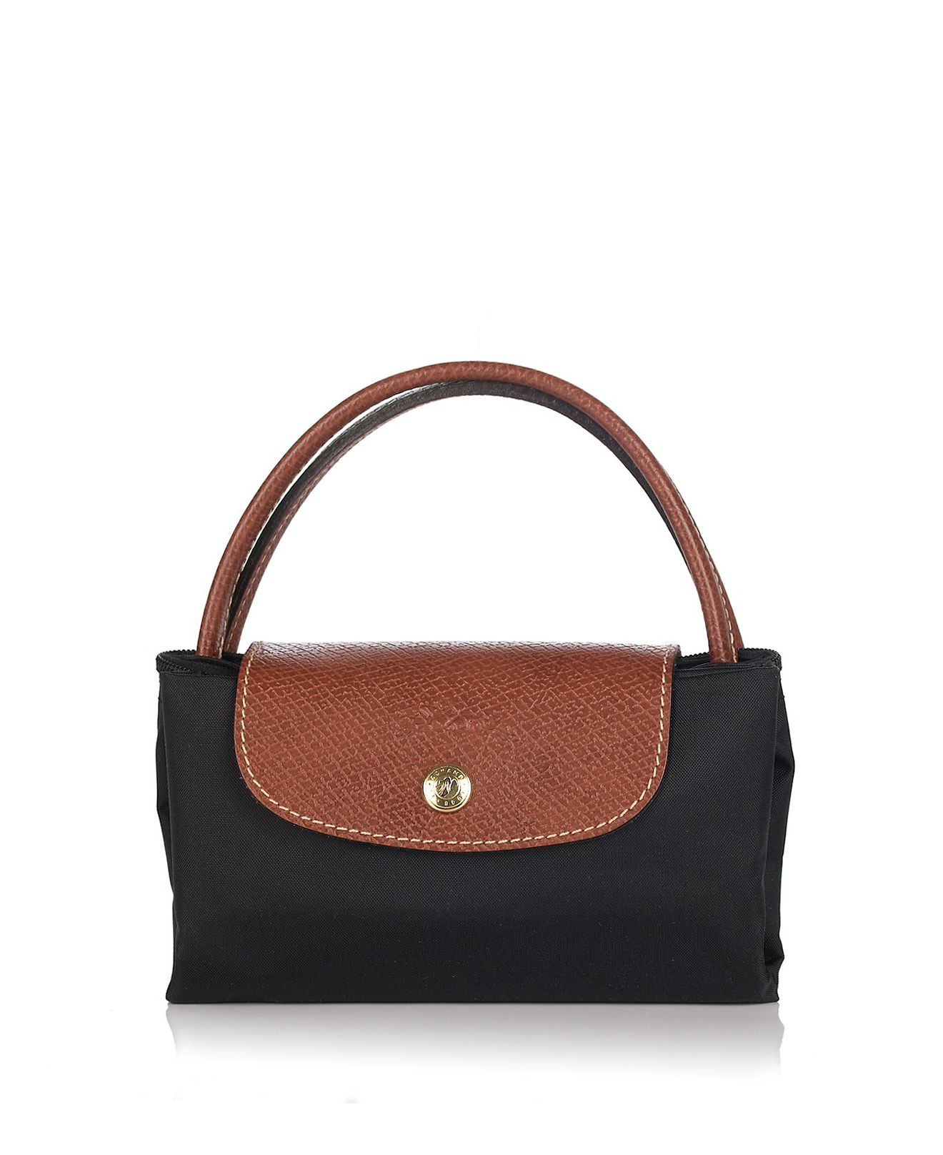 Longchamp Le Pliage Mini Tote in Red Lyst