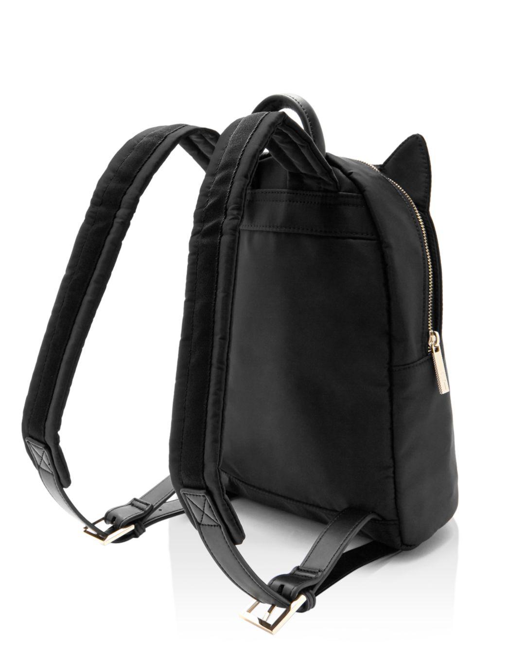 Ted Baker Synthetic Nylon Cat Whiskers Backpack in Black/Rose Gold (Black)  | Lyst