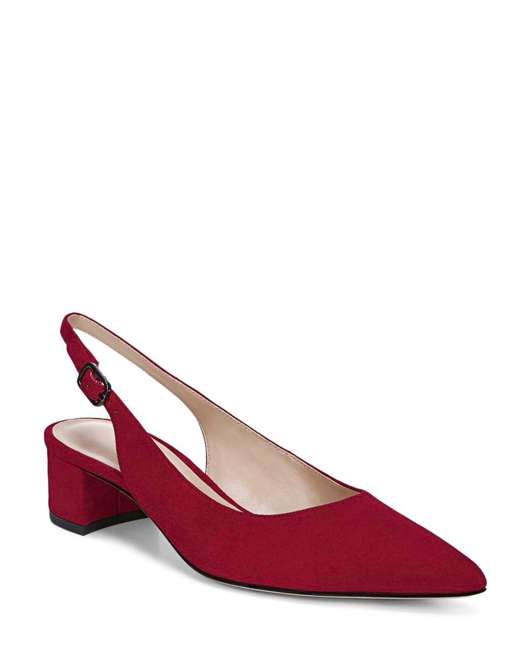 giana patent leather slingbacks by me too