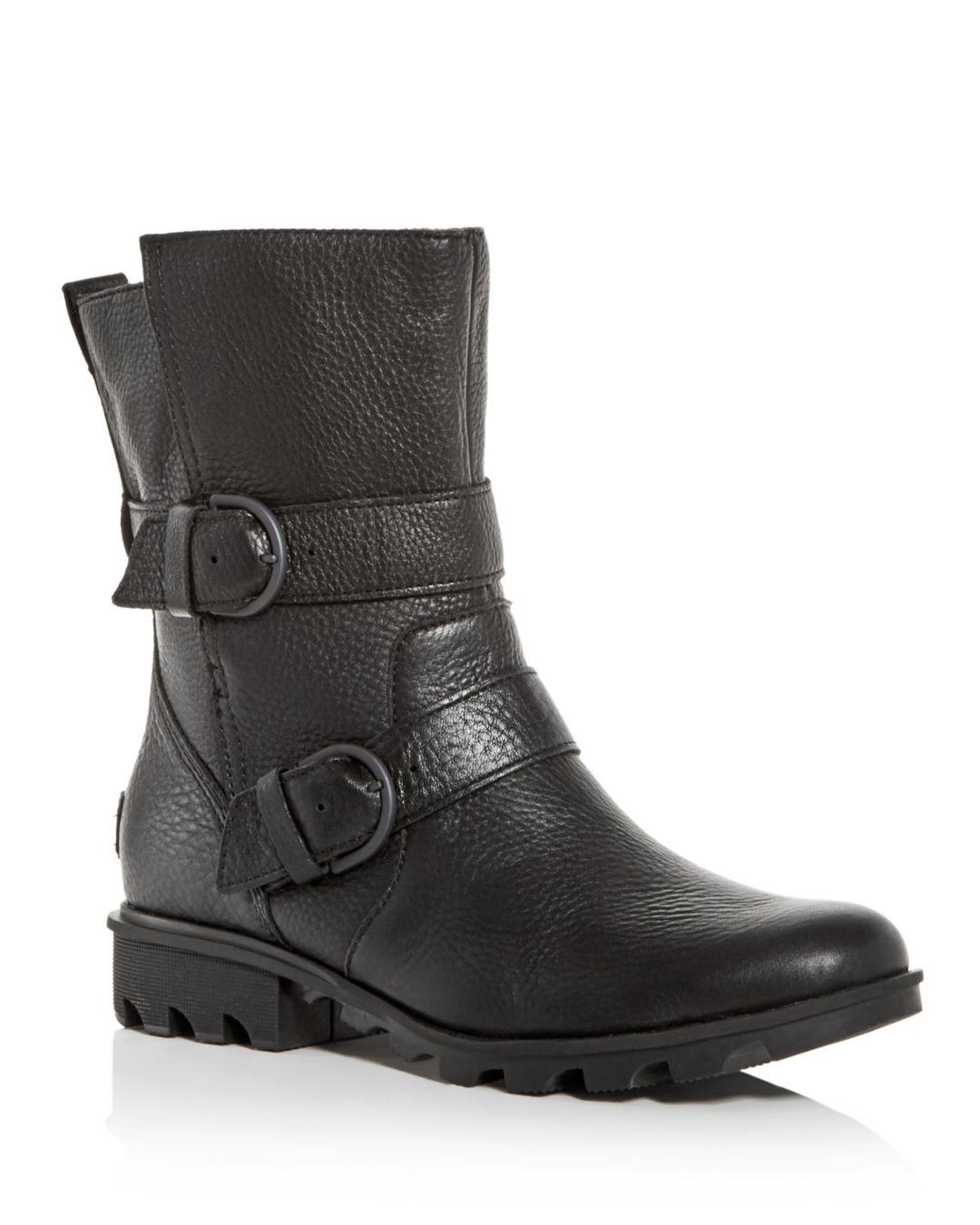 Sorel phoenix moto leather boots Clearance