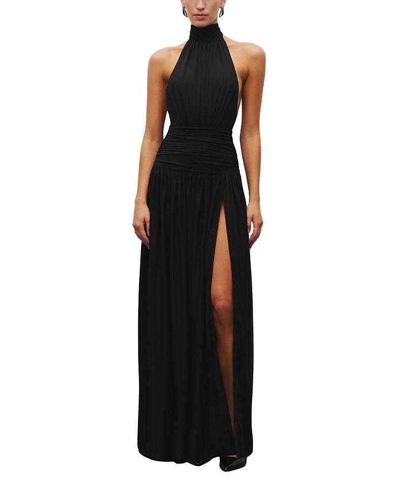 slim fit dress slacks Black Beverly Hills Maxi Dress