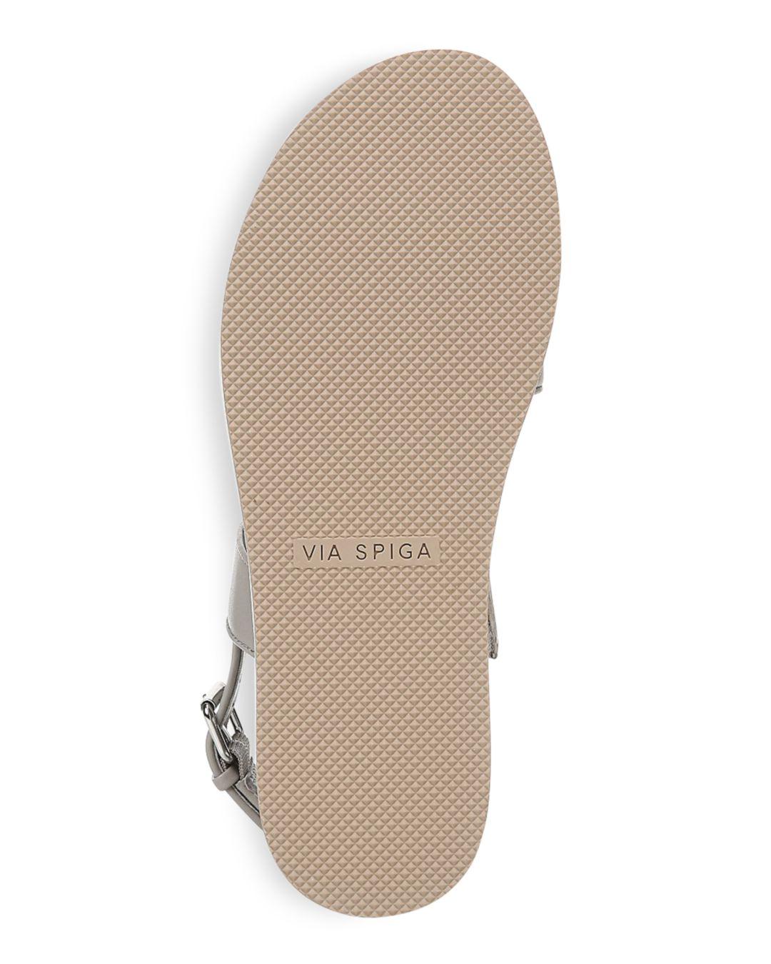 via spiga davi platform sandal