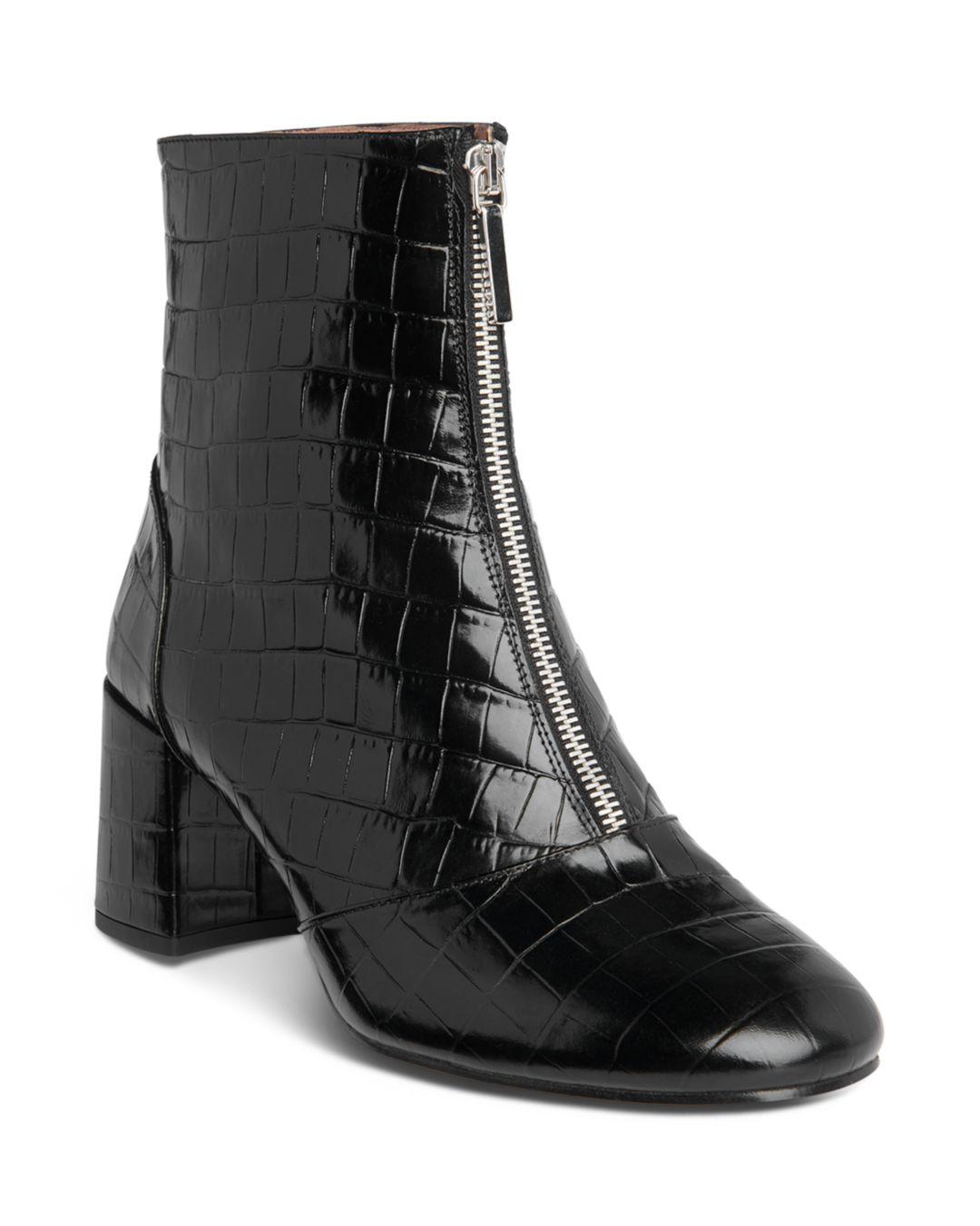 gothic flat boots