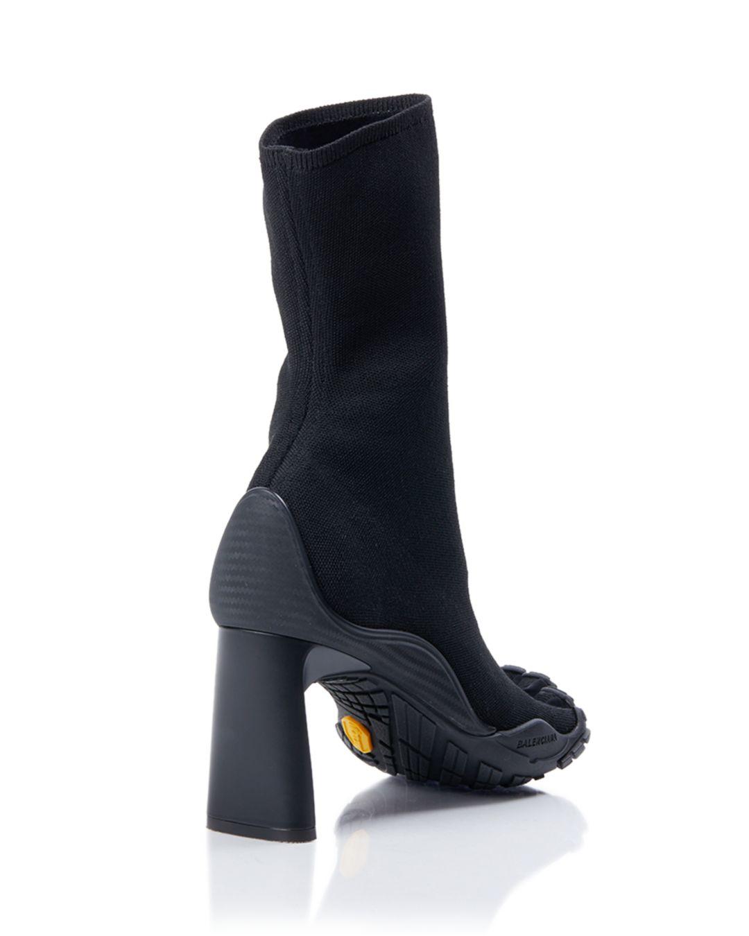 balenciaga toe sock boot