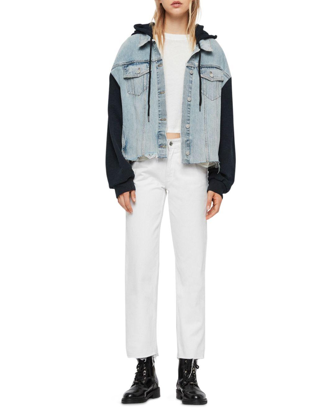 AllSaints Milena Hooded Jacket in 