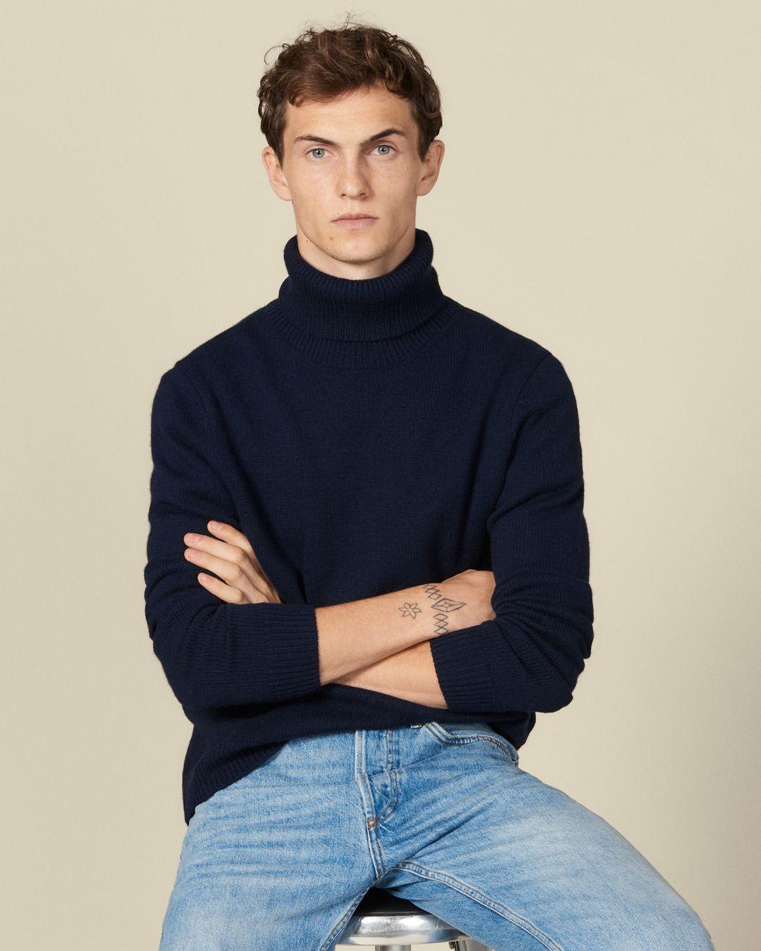 sandro turtleneck sweater