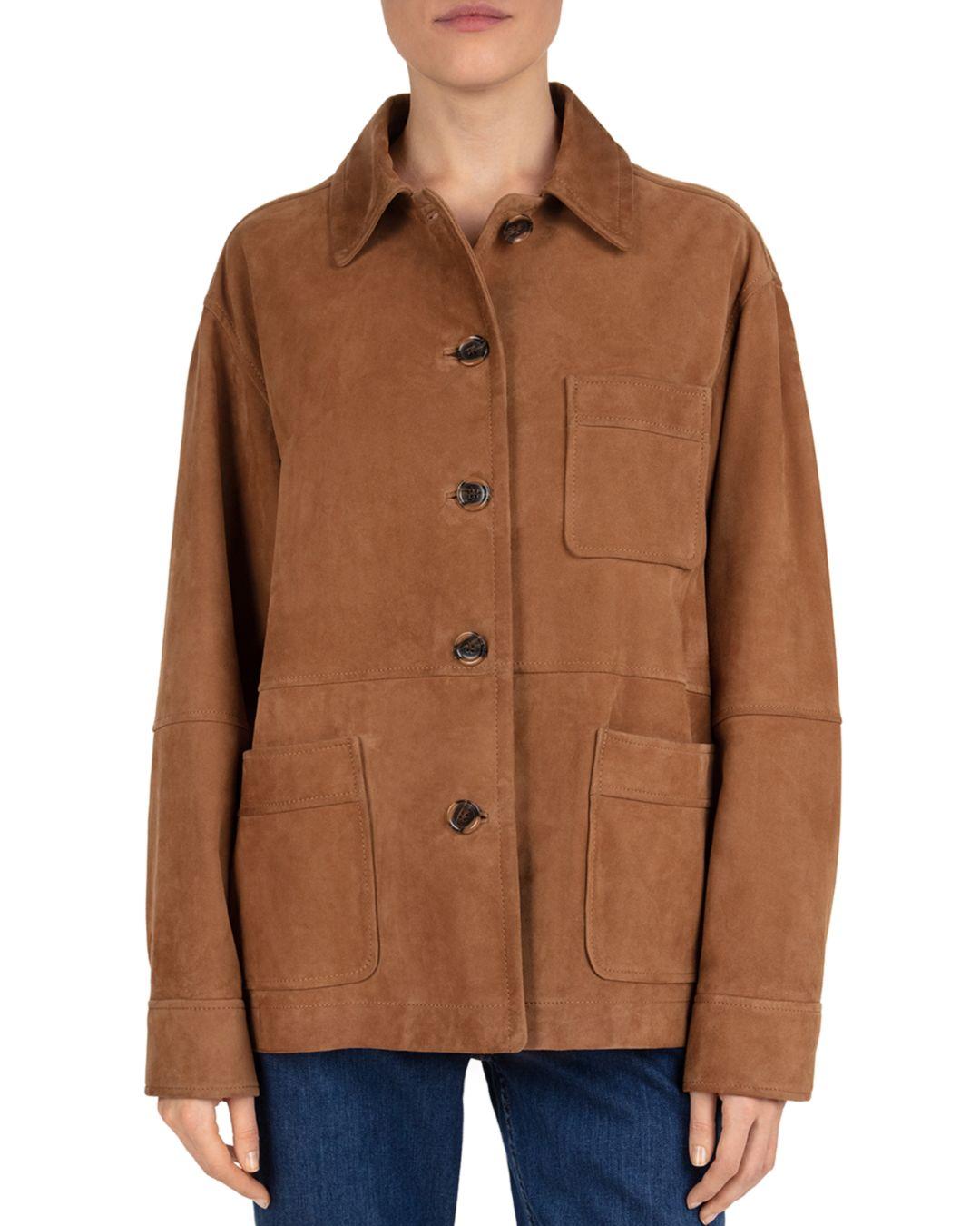 Gerard darel suede jacket Clearance