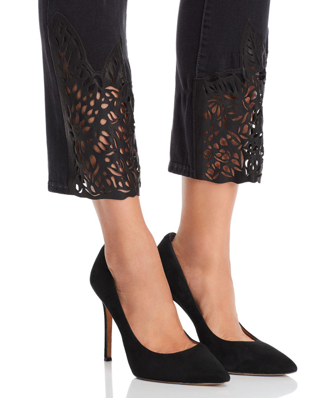Ruby High Rise Crop Stovepipe Jeans 