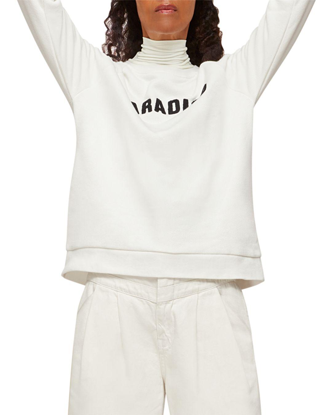 whistles logo sweatshirt