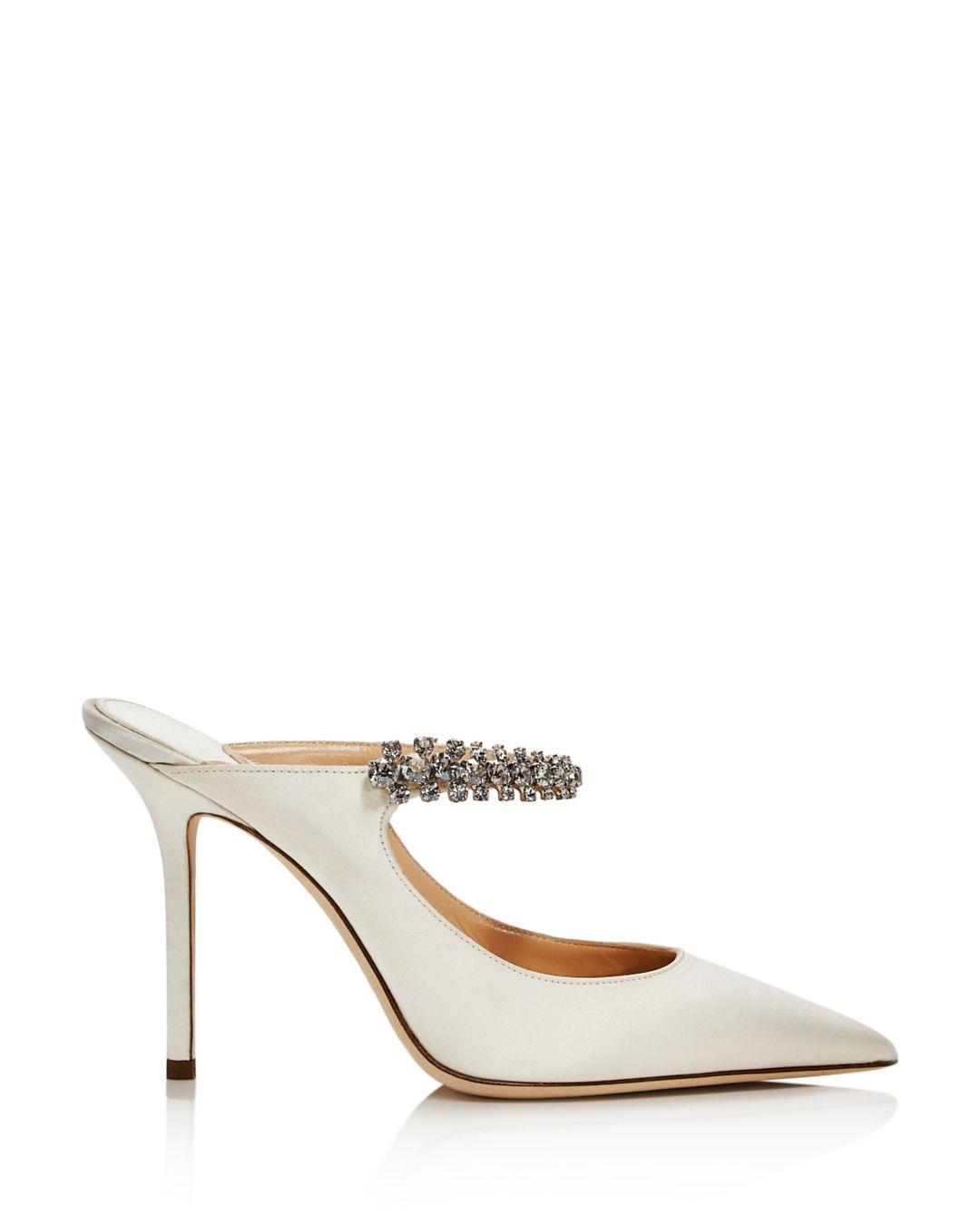 jimmy choo bing embellished mule