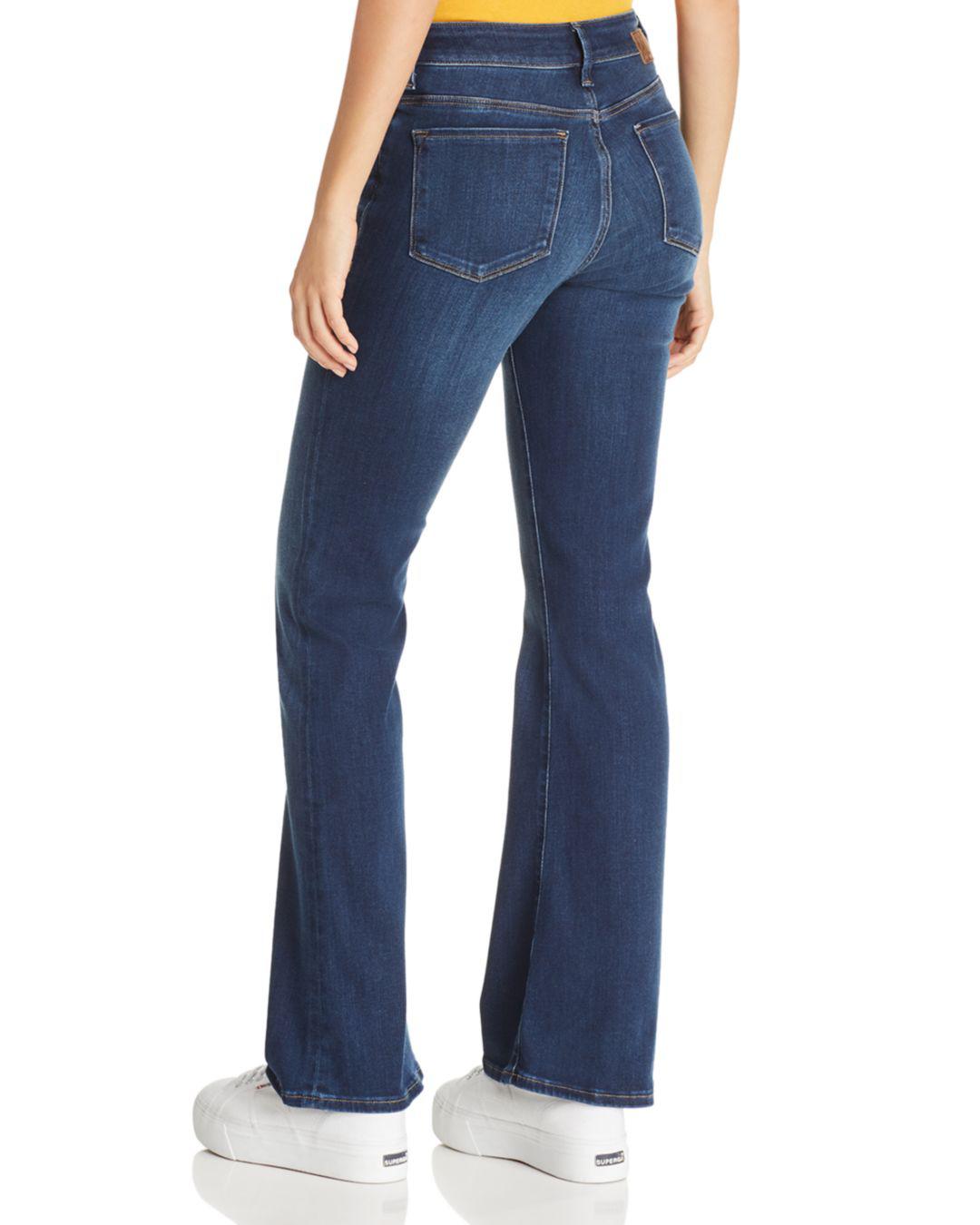 Mavi Denim Sydney Flare Jeans In Dark Supersoft in Blue - Lyst