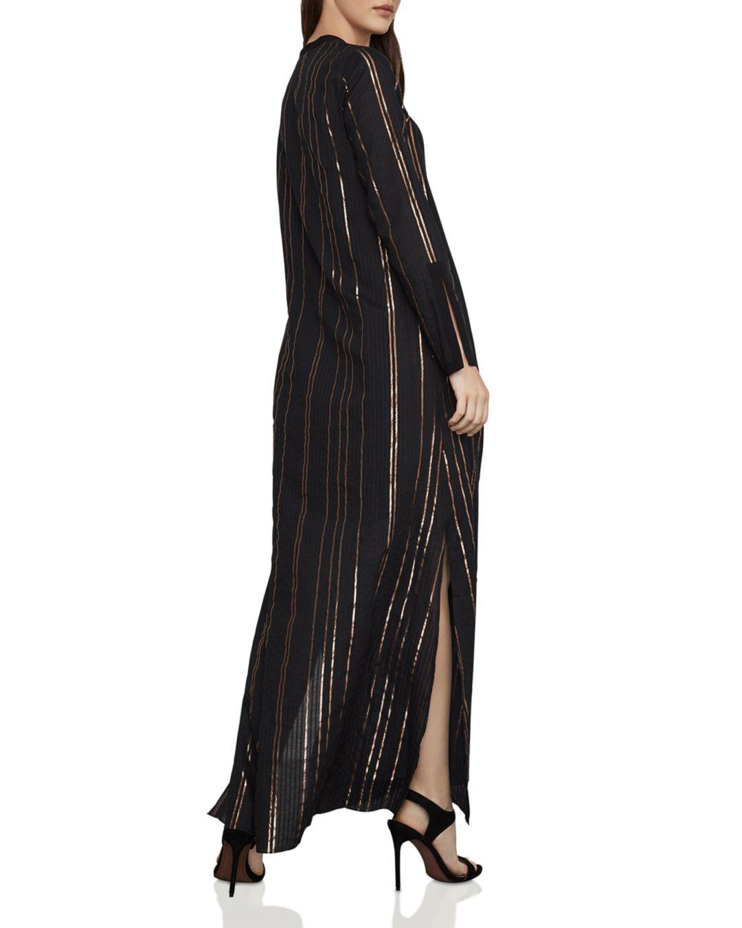 BCBGMAXAZRIA Striped Maxi Dress in 