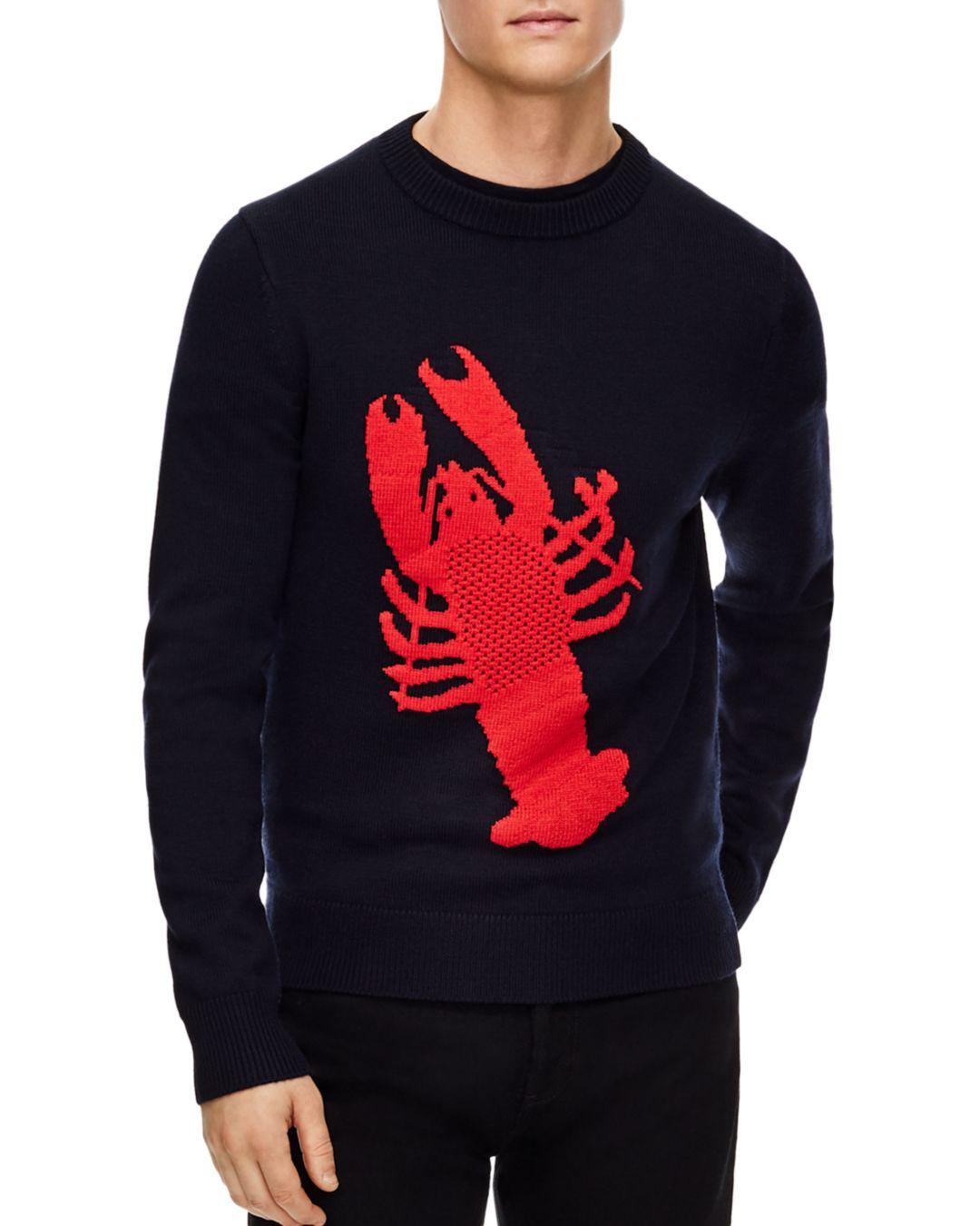 sweater with lobster