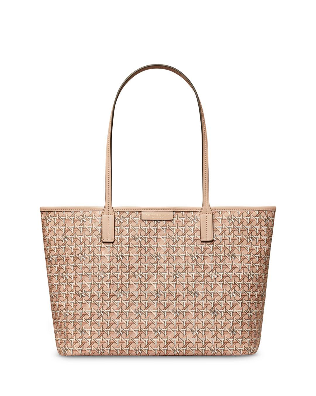 Tory Burch Ever Ready Small Tote in White | Lyst