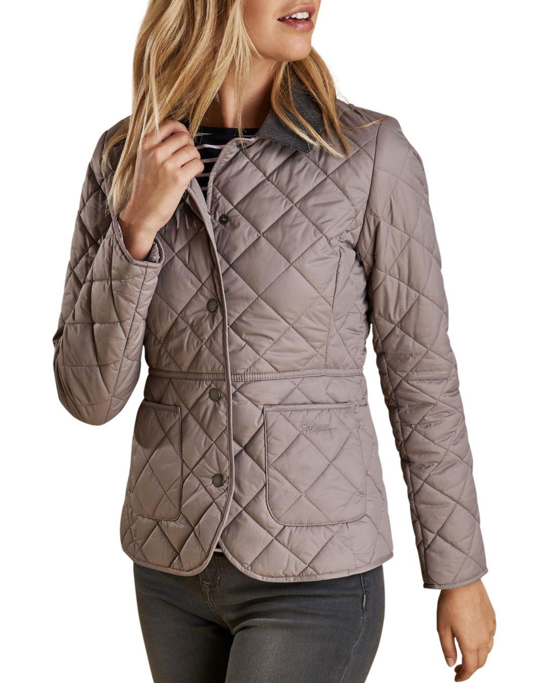 barbour deveron quilted jacket