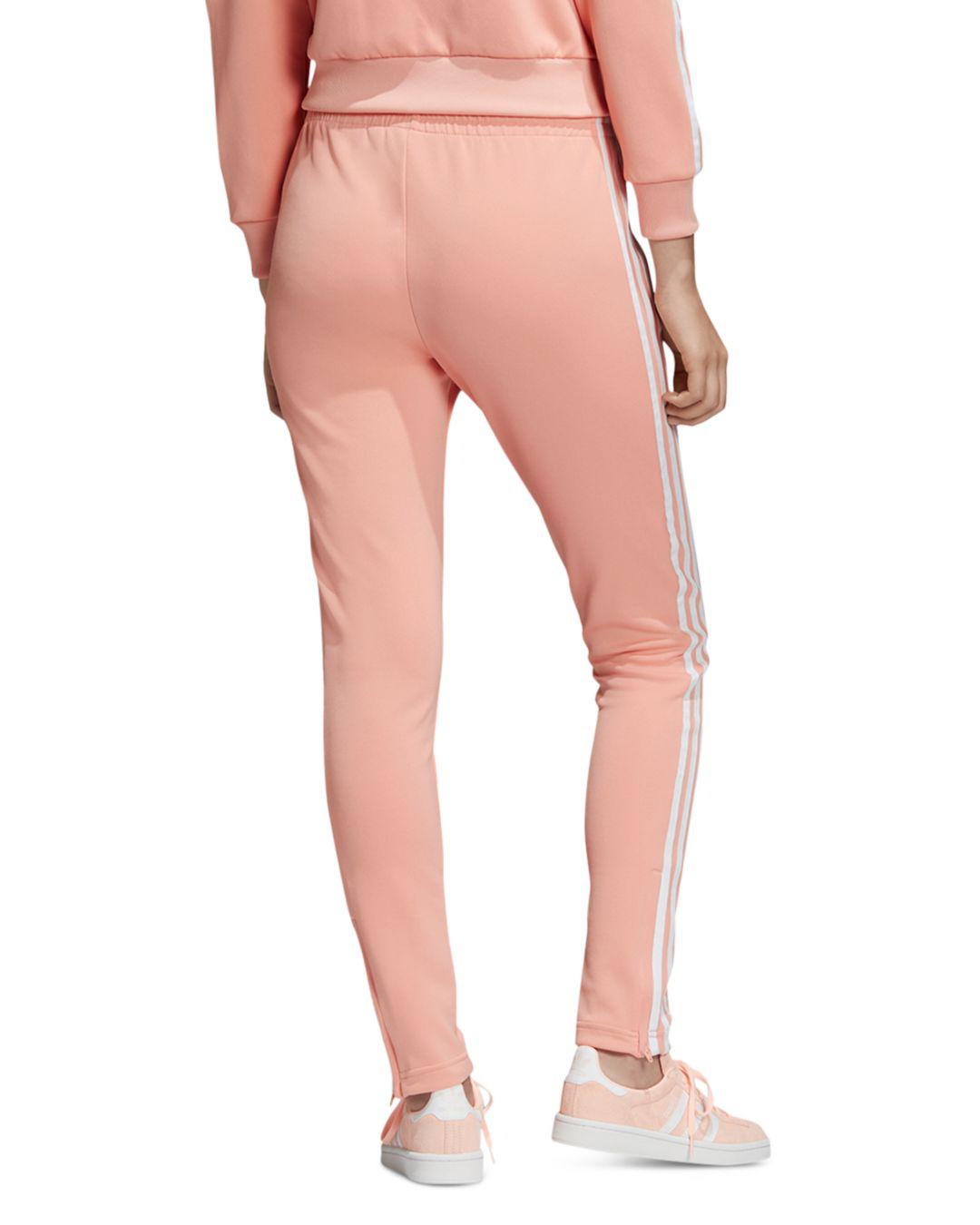dusty pink adidas tracksuit